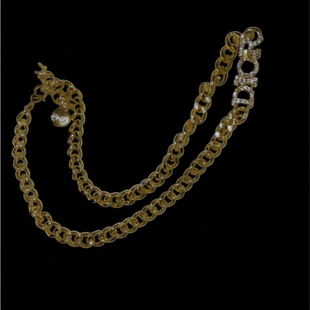 Gold-Tone Chain Necklace - Picture 2 of 2